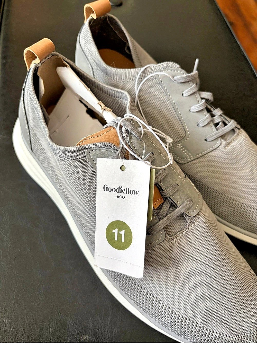 Goodfellow & Co Men's Gray & Brown Sneakers US 11